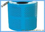 Round Hole Perforated Metal Mesh , PVC Coated Perforated Aluminum Sheet Metal