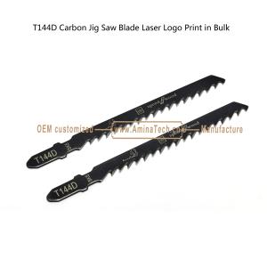 China T144D Carbon Jig Saw Blade Laser Logo Print in Bulk size:100mmx8x6T, Cutting Wood,Reciprocating Saw Blade wholesale