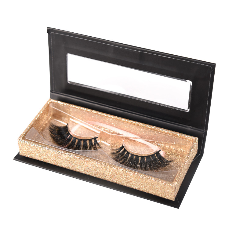 SGS ROHS Eyelash Magnetic Box Paperboard Packaging CMYK 4C printing