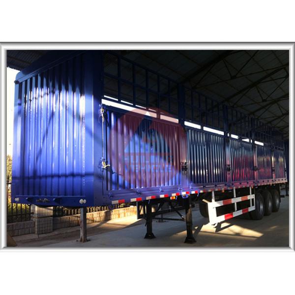 Multi - Function Cargo Container Trailer 40ft High Strength Non - Outside Tyres