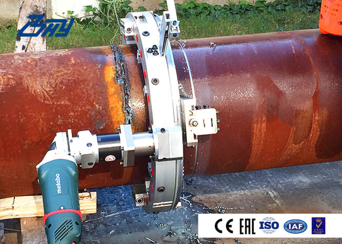 Light Weight Cold Pipe Cutting And Beveling Machine With Various Shapes