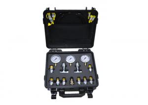 China Excavator Spare Parts Hydraulic System Diagnostic Testing Kit Digger Pressure Gauge wholesale