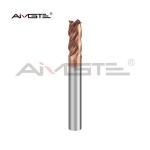 4 Flute Carbide End Mill 1mm - 12mm End Mill For Steel HRC 55
