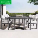 Waterproof Teak Garden Chairs for Outdoor Spaces in Hotel Restaurant and Home