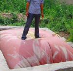 Soft Bladder Methane Storage Tank 10000L For Methane / Natural Gas Storage