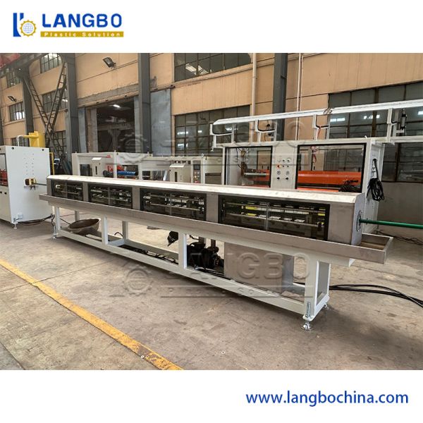 High Stability PPR Pipe Extrusion Line For 16-110MM Pipe Diameter With Multi Layer Co-Extrusion And 30KW Power