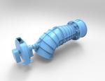 High Efficiency Tubular Water Turbine / Mini Hydroelectric Turbine Generator