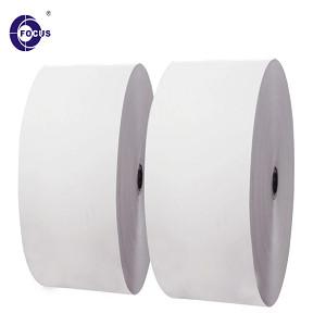 China 100% Virgin Wood Pulp 55gsm Thermal Paper Jumbo Roll A Grade High Smoothness wholesale