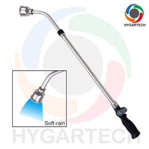 China Telescopic Metal Soft Rain Spray Lance With Thumb Control wholesale