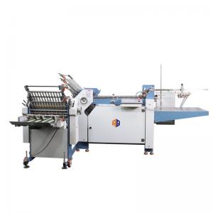 China 480T Buckle Industrial Paper Folding Machine For Cosmetics Pharmaceuticals OEM wholesale