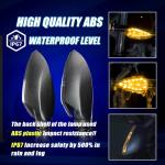 Yellow White Blue Red Motorcycle Led Turn Signals DC12V Moto Dynamic Headlights