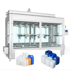 China Weighing Type 5-30L Range Pesticide Filling Machine 360 Drums Per Hour wholesale