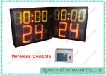 Electronic LED College Basketball 24s Shot Clock With Game Period Time -Size 54