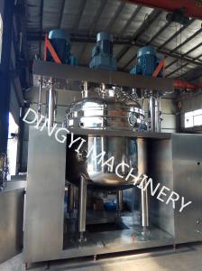 China 1600L Vacuum Emulsifying Mixer Stainless Steel Hydraulic Lifting System For Cream wholesale