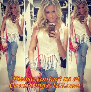 China women crochet Women Tank Top, summer blouse, tanks top crochet, knit vest, Hand crochet wholesale