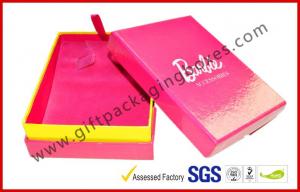 China Fancy Jewellery Packaging Boxes For Valentine Gift, Pink Rigid Paper Gift Packaging Boxes wholesale