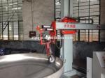 Stainless steel buffing machine for dish head