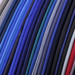 Stretched Polyester Cotton And Spandex Fabric Plain 1/1