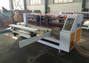 China Carton Box Making Thin Blade Slitter Machine / Vacuum Corrugated Paperboard Thin Blade Creasing Machine wholesale