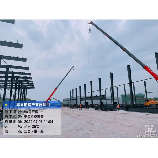 Robust Prefabricated Steel Structure Workshop Warehouse Building ODM