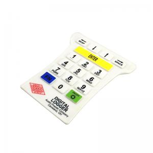 China Shore 60A Silicone Rubber Membrane Switch With Laser Etching Windows wholesale