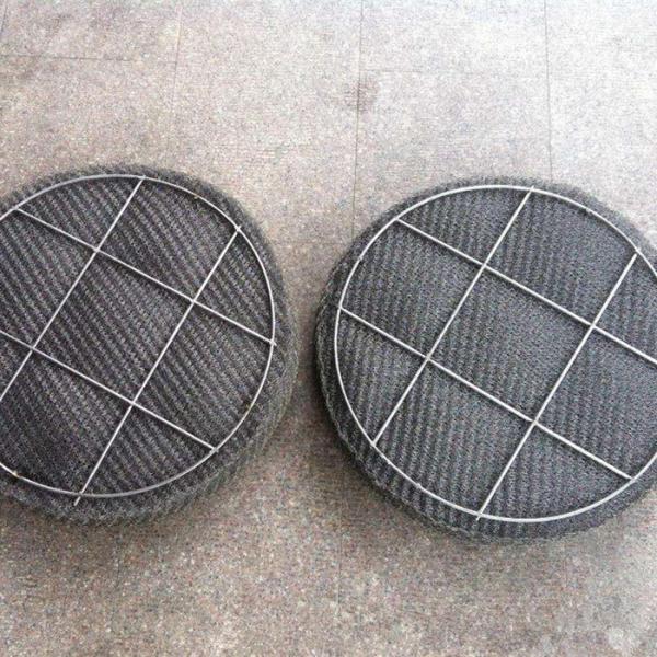 Stainless steel knitted mesh demister pad in boiler steam drum Manufactory