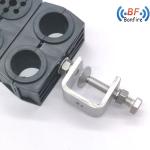Plastic Fiber Optic Drop Cable Clamp Insulation Suspension Dead End Anchor