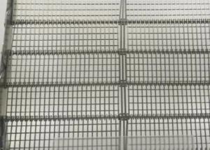 China 316 Eye Link Stainless Steel Wire Conveyor Belt Cleaning Blueberries wholesale
