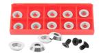 12mm Cutter Tungsten Carbide Inserts For Hollower Finishers Woodworking Lathe