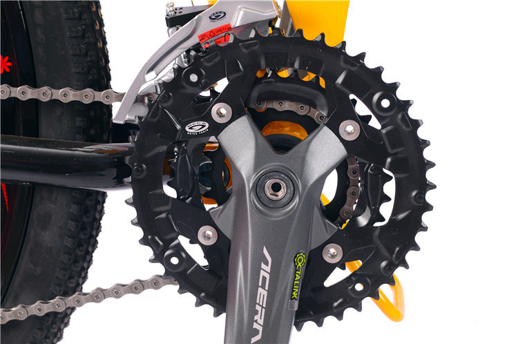 High quality OEM logo Shimano hidraulic disc brake 30 speed aluminium alloy folding travel mountain bicycle