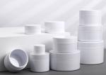 4 Ounce Frosting Plastic Cosmetic Jar Seal White Face Cream Containers Thick