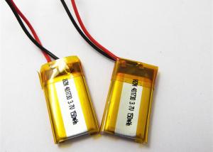 China Rechargeable 401730 3.7 V 150mah Lipo Battery , Bluetooth Headset Battery Replacement on sale