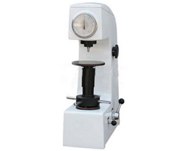 Depth Throat 135mm Basic Manual Rockwell Hardness Testing Machine Resolution 0