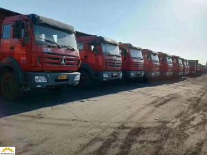 China Original Beiben North Benz Second Hand Dumper Truck 20 Units Beiben 3130 wholesale