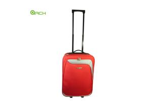 China 600D Economic Simple Polyester Soft Sided Luggage with One Front Pocket wholesale