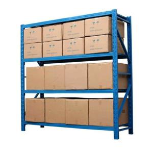 China 400kg Industrial Warehouse Shelf Rack Movable Metal Shelving And Storage 2M wholesale