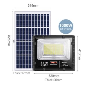 China ODM 300W Solar Flood Light Power Outdoor Lamp Remote Ip65 Waterproof 100w 500w Led wholesale