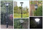 LED Street Garden Landscape Lighting AC110~230V Park Backyard 3m Height 18w