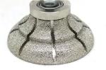 Vacuum Brazed Profile Wheel For Granite Marble Stone Shaping And Profiling