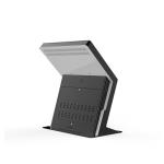 Popular 55 " digital signage with Tempared glass touch screen floor stand player