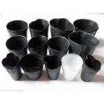 Seedling Cultivation 4 Inch Thermoformed Nursery Pot 7 Gallon Raised Rim