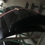 Toughened Curved Glass 12mm Tinted Toughened Glass Custom Cut Black Tempered