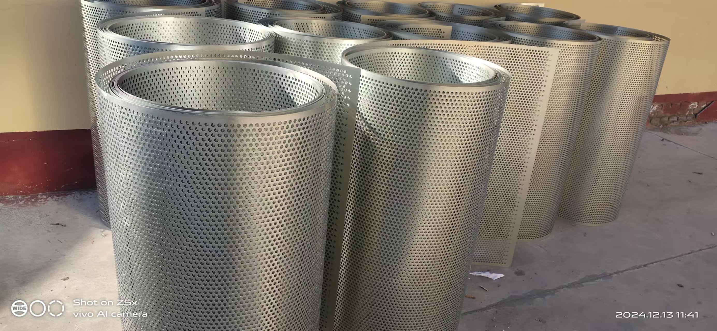 perforated hole rolls