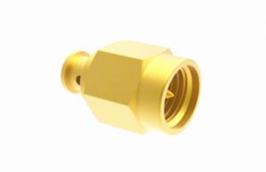 China SMA Male Brass Gold Plated RF Coaxial Connector for SFF-50-1 Cable wholesale