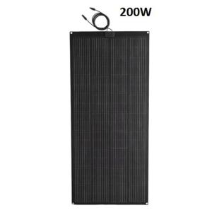 China Monocrystalline ETFE 20V 200W Flexible Solar Panels For Home Custom Made wholesale