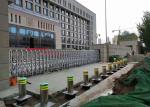 Automatic Hydraulic Road Bollards 3s-6s Speed Adjustable With Electronic Remote