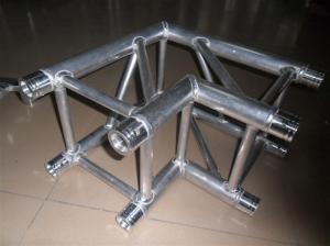 China Spigot Square Truss Coupler With Two Sides Corner , Corrosion Resistance wholesale