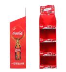 Varnish POP Corrugated Display Rack Multifunctional Recyclable POP Custom