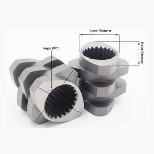 China Customized Screw Element Nickel Base Alloy For Twin Screw Extruder wholesale