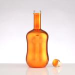 Customized Electroplating 500 ml 700 ml 750 ml Gin Vodka Whisky Whiskey Tequila